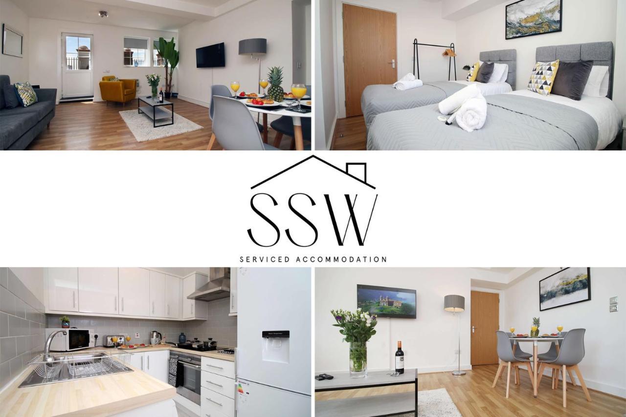 St Thomas Loft Views By Ssw - 2Br, Parking, Sleeps 4, Easy Access To City Centre, Marina, Beach And M4 Swansea Bagian luar foto